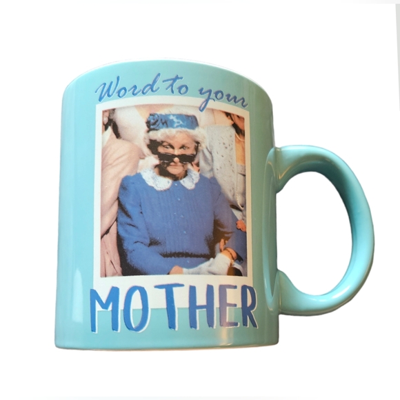 The Golden Girls ‘Word To Your Mother’ Sophia 20oz Coffee Mug By Silver Buffalo - Picture 3 of 5